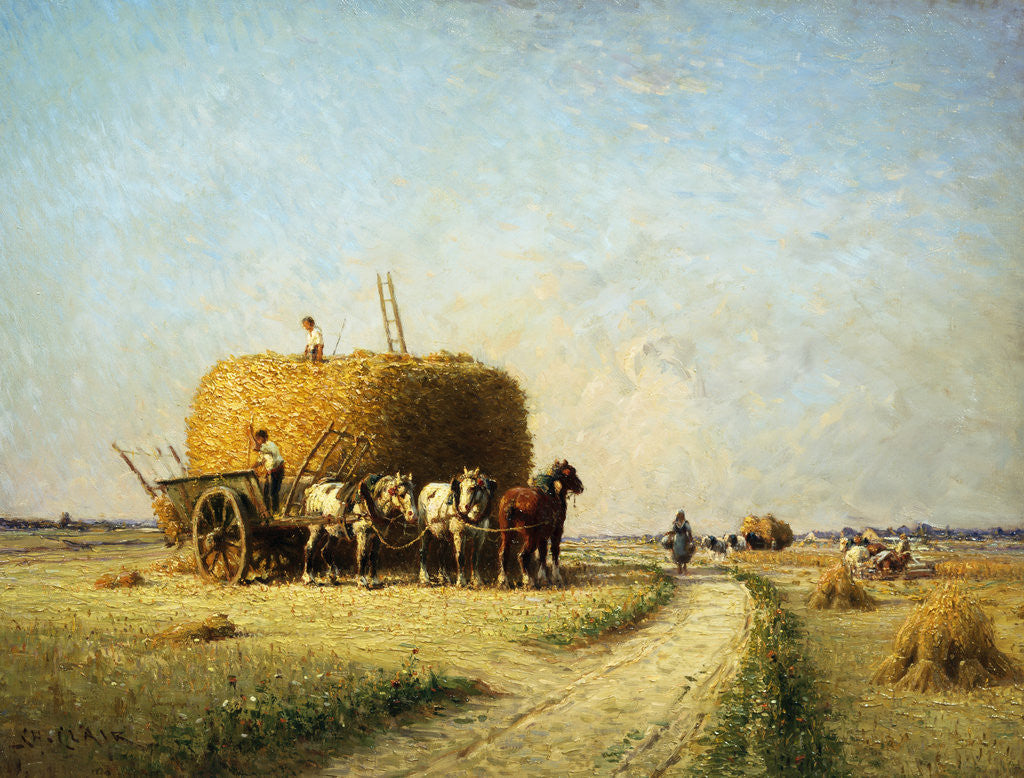 Detail of Evening Light by Charles Clair