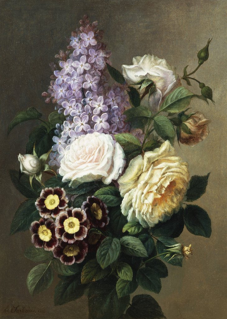 Detail of Spring Bouquet by Virginie de Sartorius