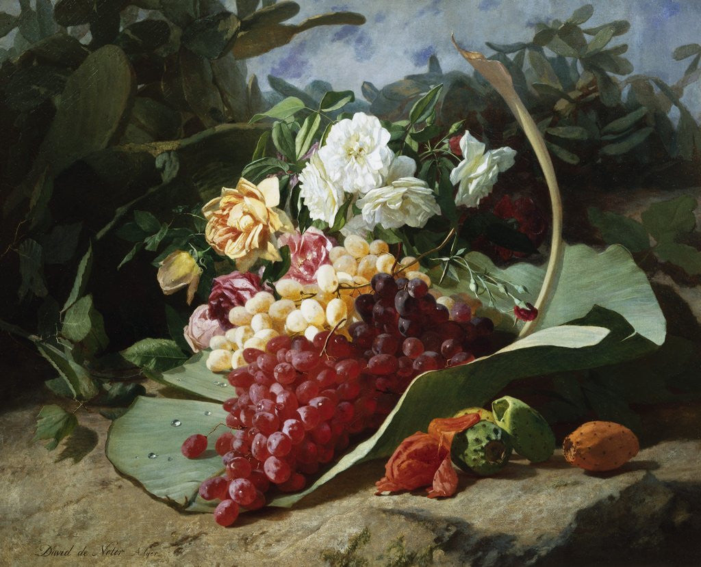 Detail of Nature's Bounty by David Emil Joseph de Noter