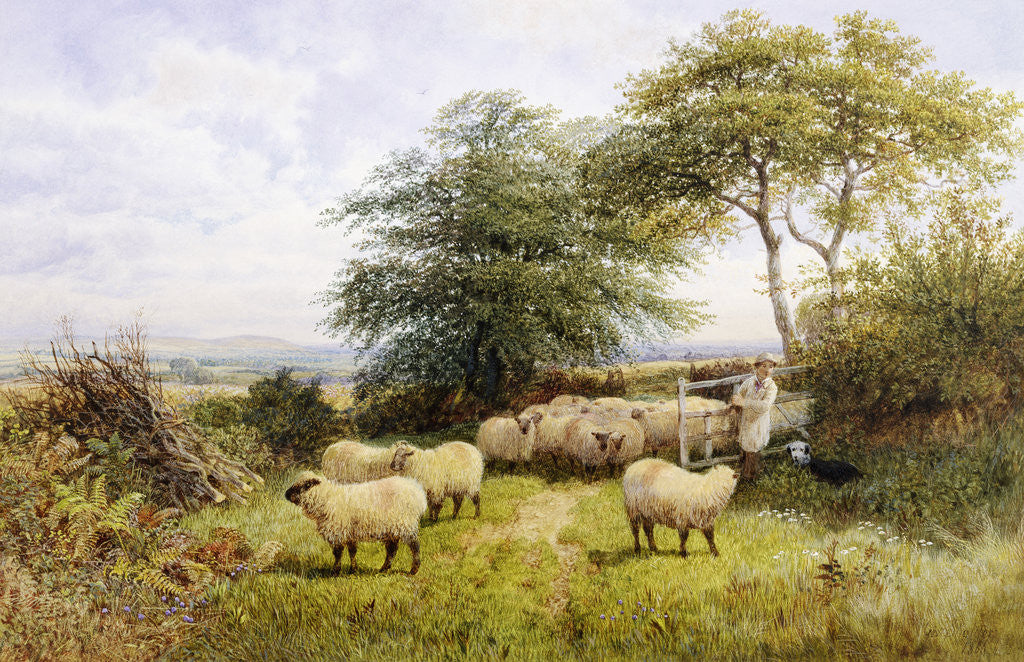 Detail of Changing Pastures by George Shalders