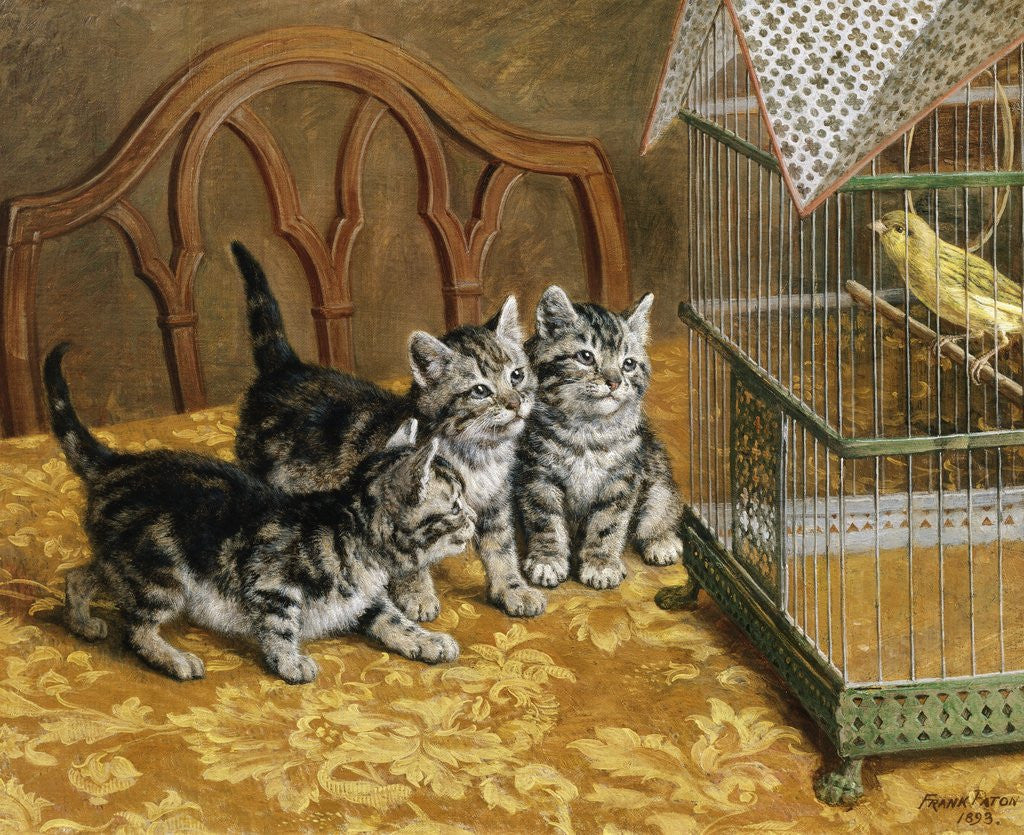 Detail of Captivated by Frank Paton