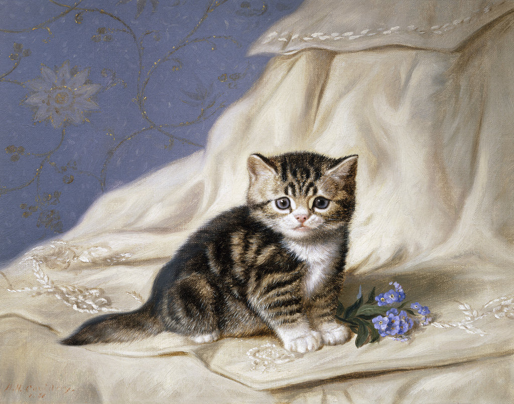 Detail of Forget-Me-Not by Horatio Henri Couldery
