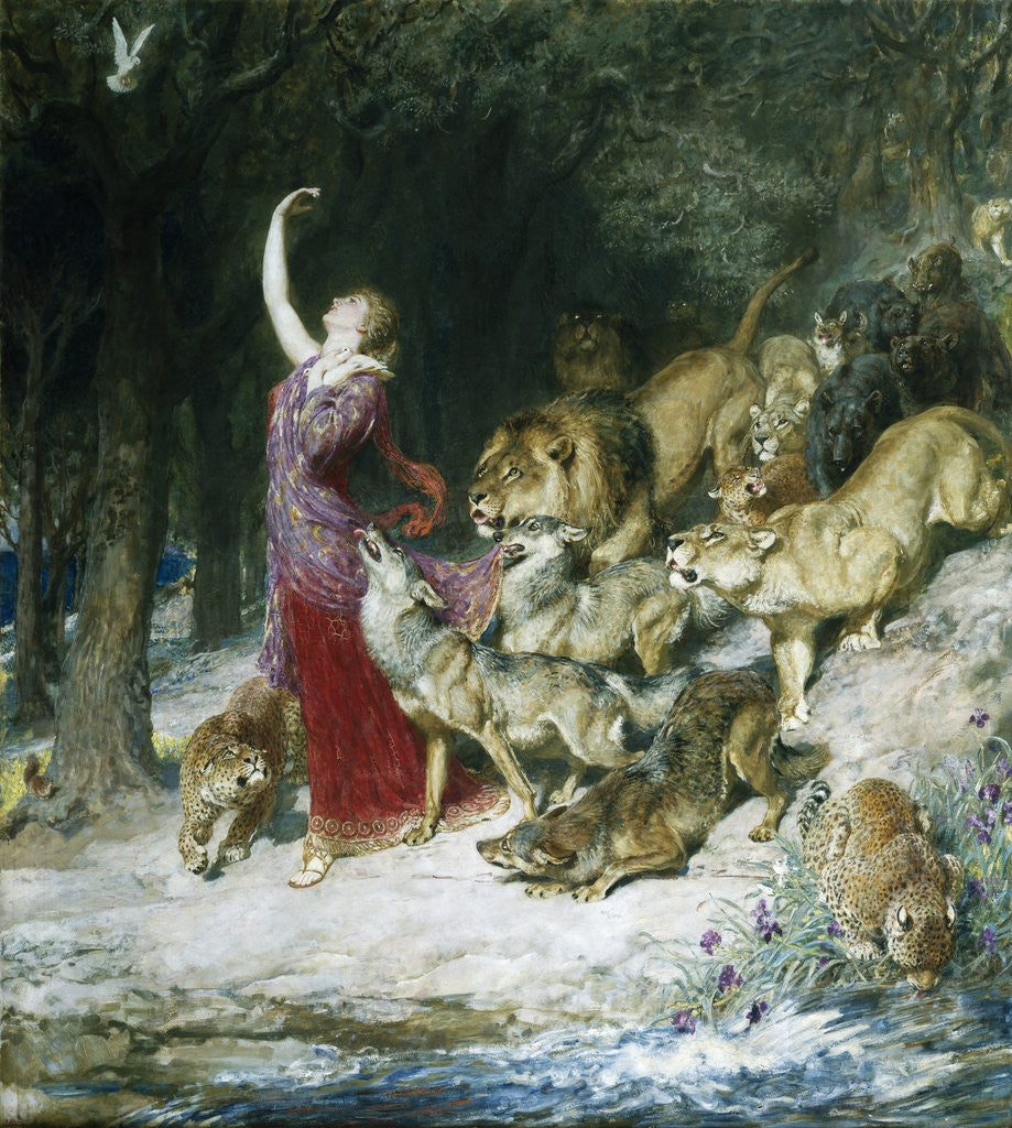 Detail of Aphrodite by Briton Riviere