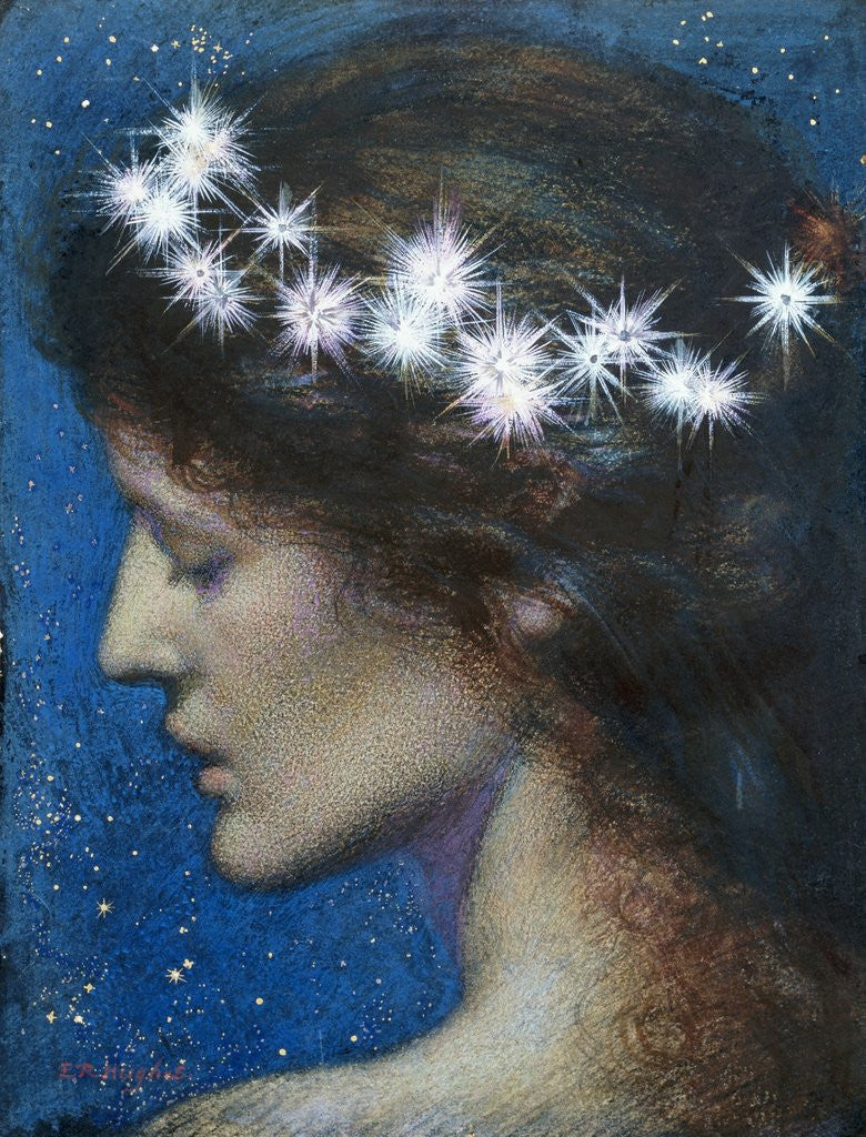 Detail of Star of Heaven by Edward Robert Hughes