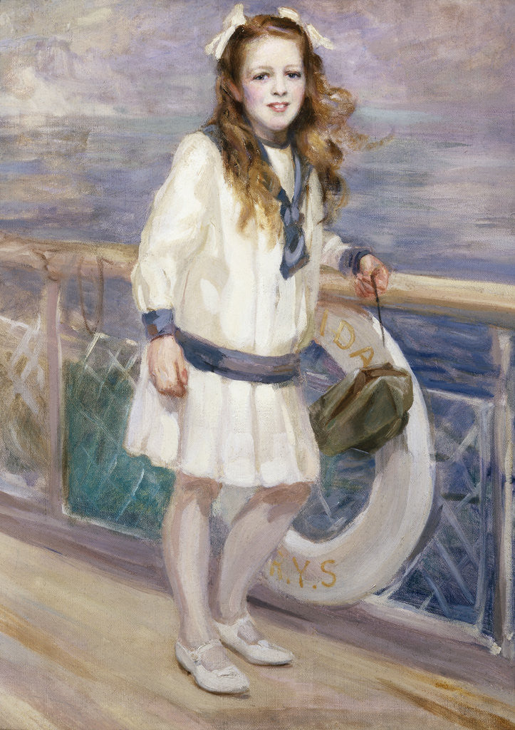 Detail of On Deck by Charles Sims