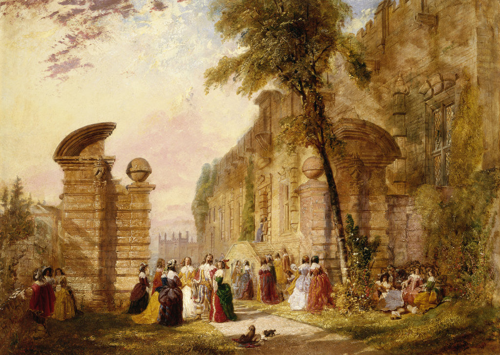 Detail of Charles II and His Court Taking the Air by Andrew McCallum