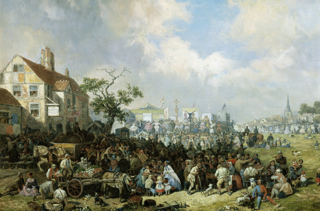 Detail of Hinckley Fair by James Holland