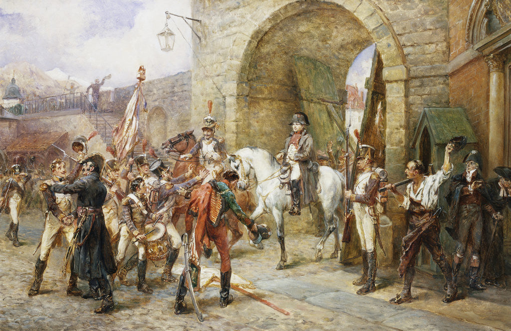 Detail of An Incident in the Peninsular War by Robert Alexander Hillingford