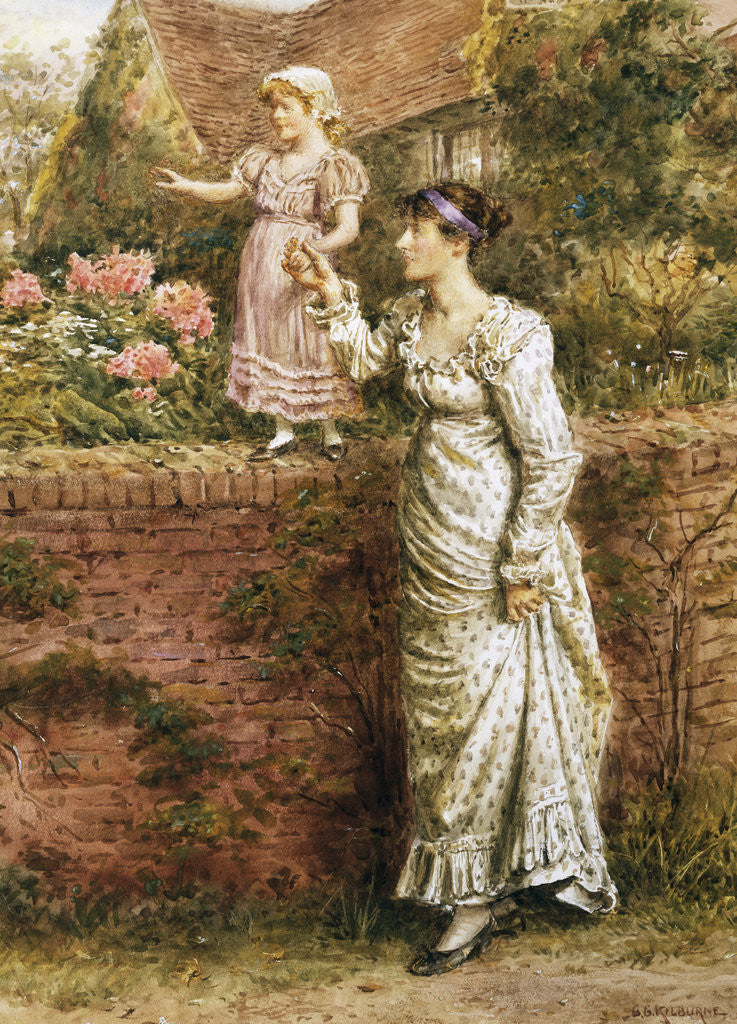 Detail of The Balancing Act by George Goodwin Kilburne