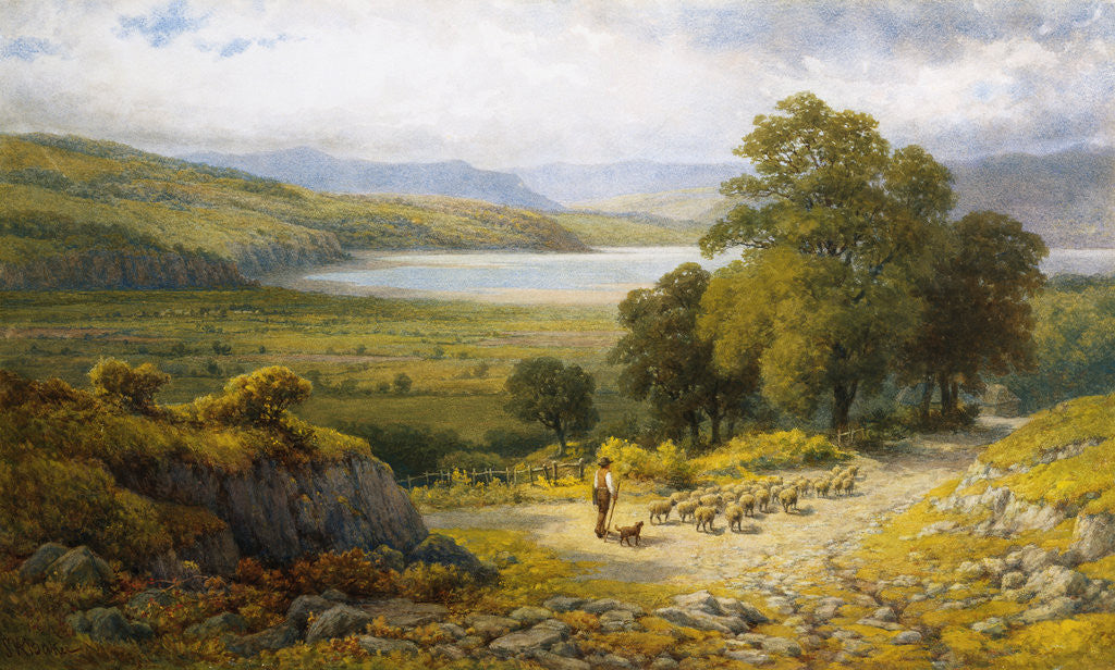 Detail of Llandudno Junction, North Wales by Samuel Henry Baker