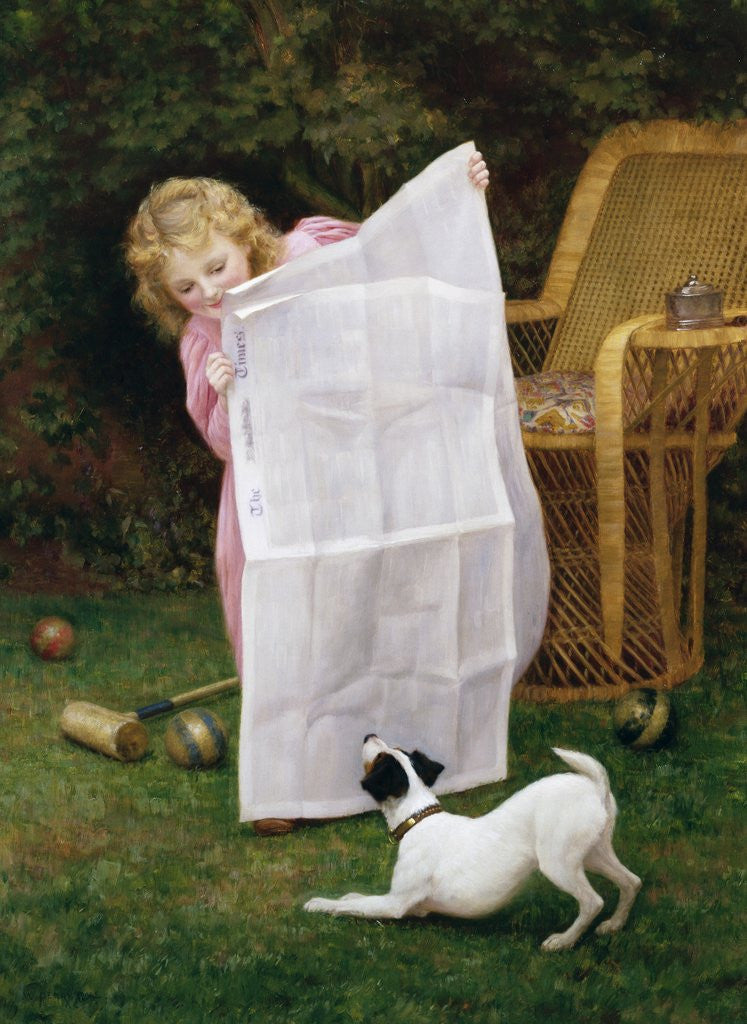 Detail of Behind the Times by William Henry Gore