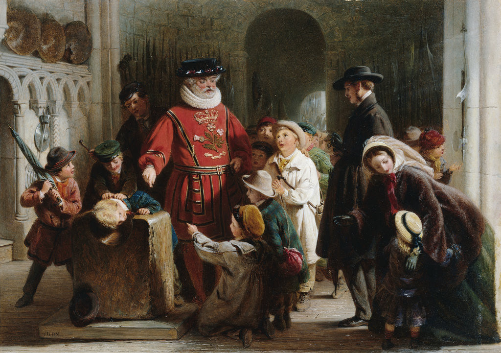 Detail of The Children in the Tower of London by George Bernard O'Neil