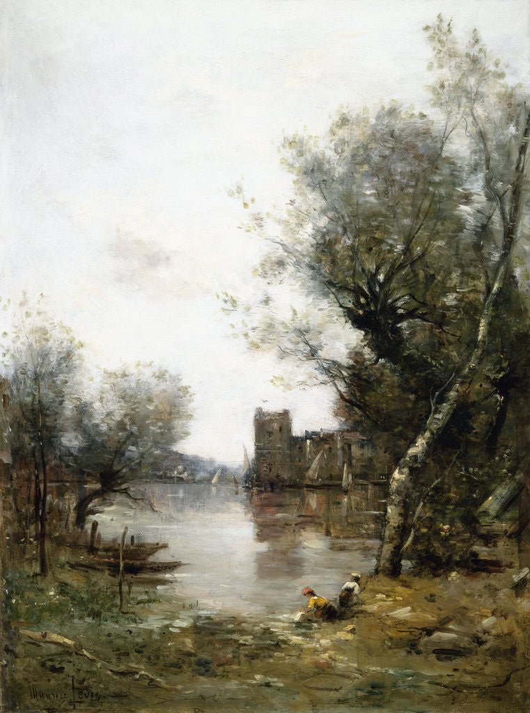 Detail of By the River by Maurice Levis