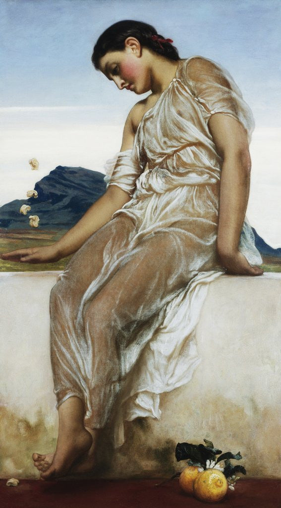 Detail of The Knucklebone Player by Frederic Leighton