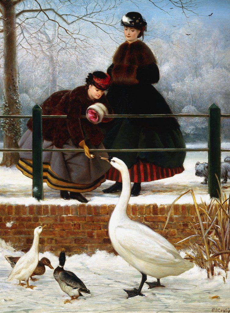 Detail of In the Park by George Dunlop Leslie