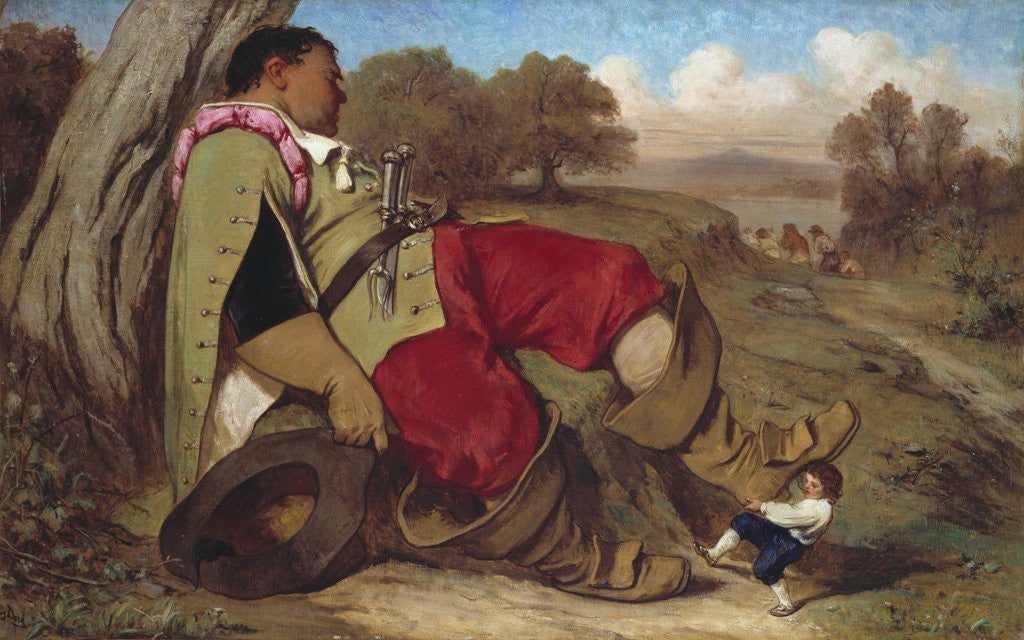 Detail of Tom Thumb and the Sleeping Giant by Gustave Dore