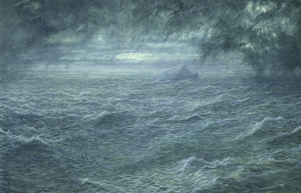 Detail of Noah's Ark by Thomas Dalziel