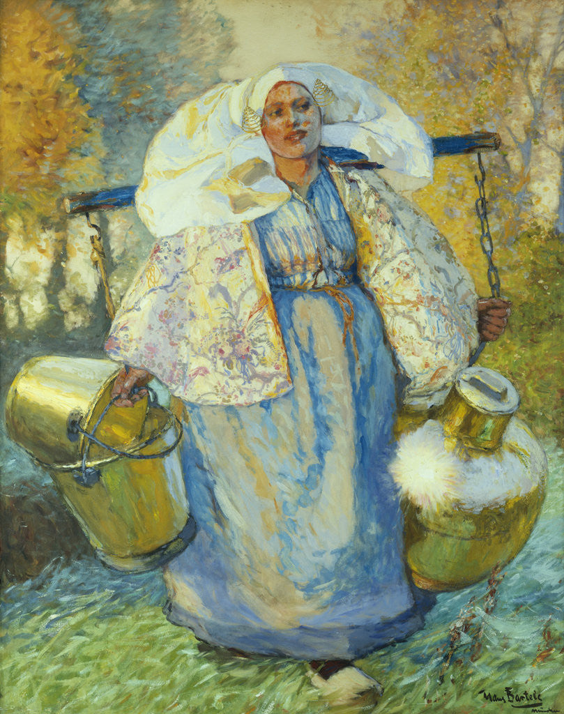 Detail of The Water Carrier by Hans von Bartels