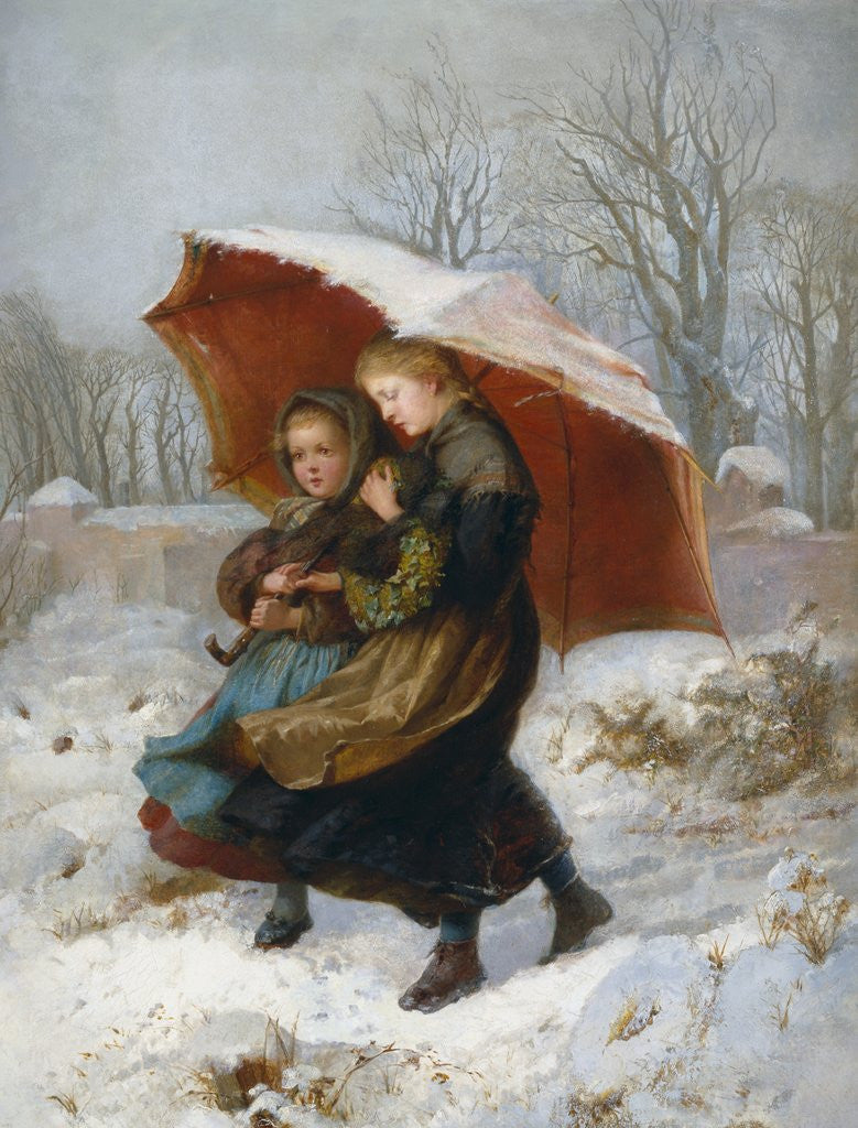 Detail of God's Acre by Emily Mary Osborn