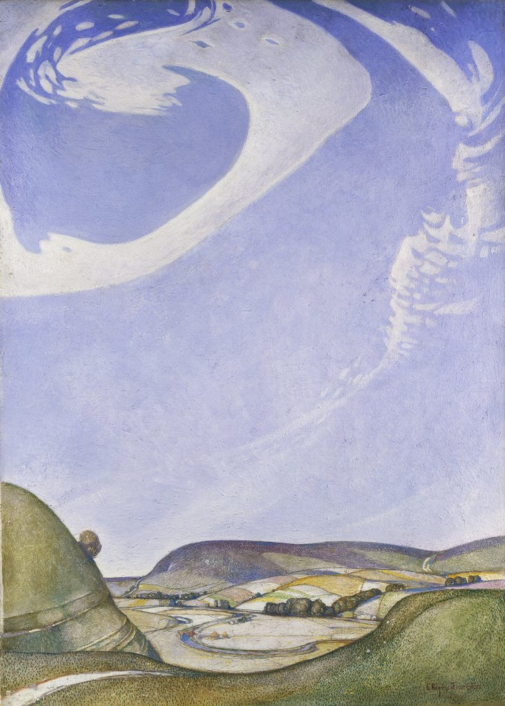 Detail of The Sympathy of the Land and Sky by Edward Reginald Frampton