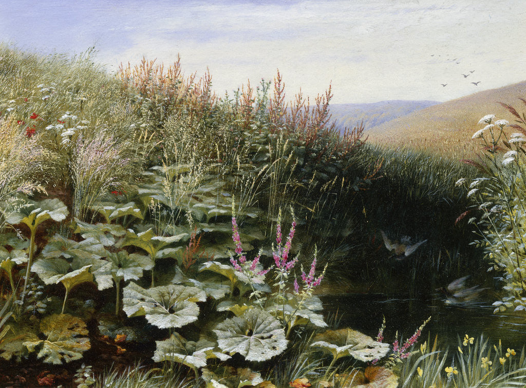 Detail of On the Riverbank by Robert Collinson