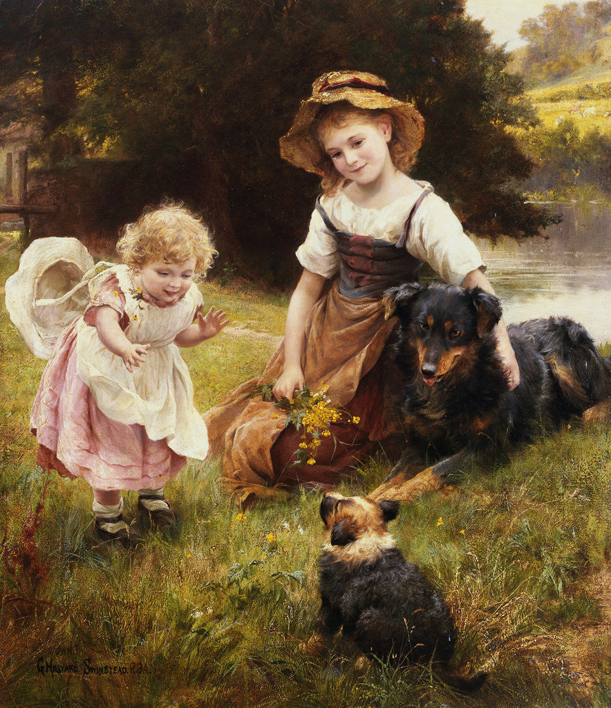 Detail of Clean as a New Pin by George Hillyard Swinstead