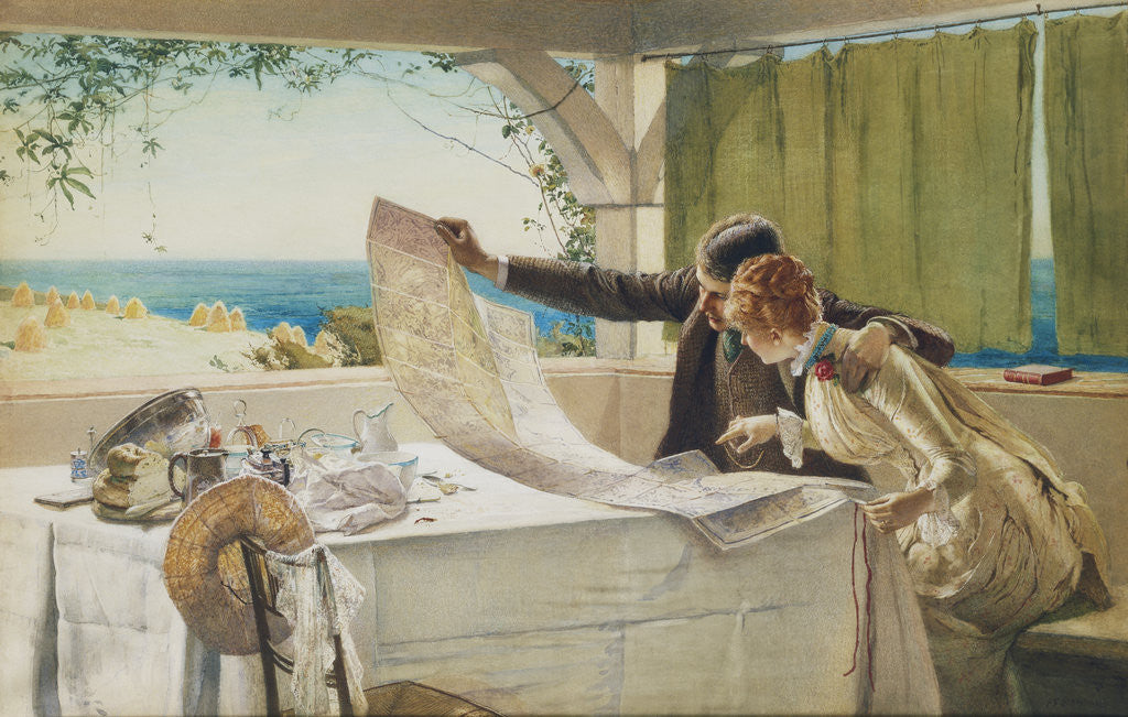 Detail of Where Next? by Edward Frederick Brewtnall