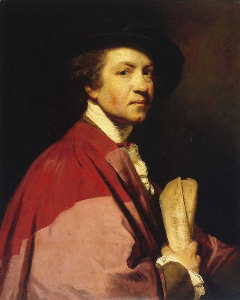 Detail of Self-Portrait by Joshua Reynolds