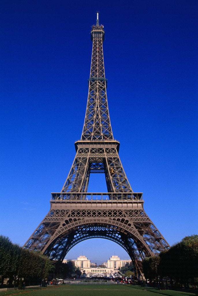 Detail of Eiffel Tower in Paris by Corbis