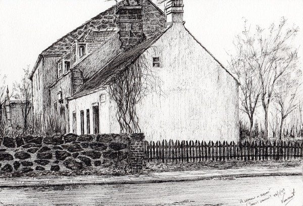 Detail of A window in thrums, 2009 by Vincent Alexander Booth