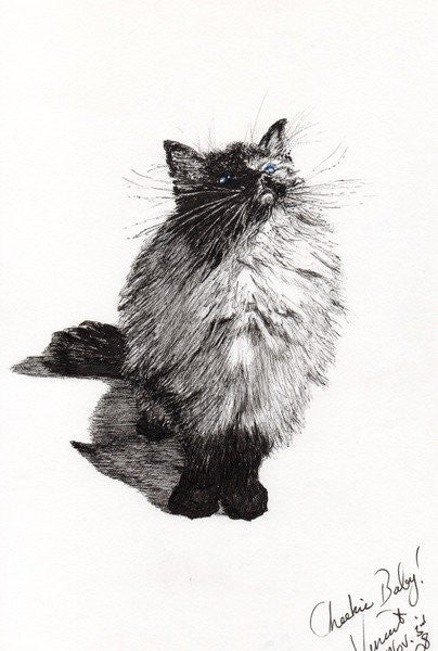 Detail of cheekie baby by Vincent Alexander Booth