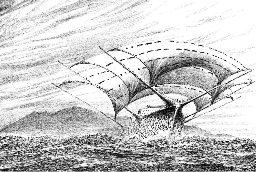 Detail of Storm Creators Myeik Kyunzu, 2023 by Vincent Alexander Booth