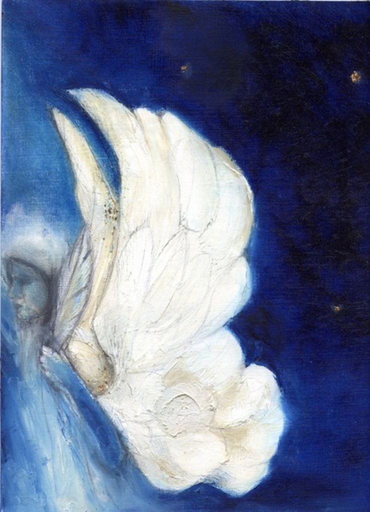 Detail of Wings over London, 2013 by Nancy Moniz Charalambous