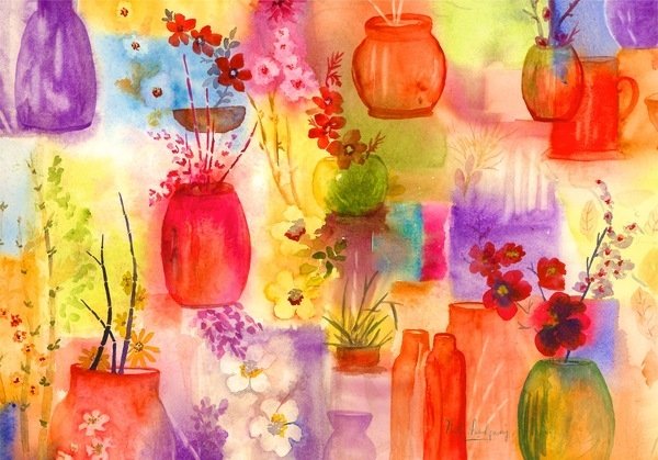 Detail of ala Ikebana by Neela Pushparaj