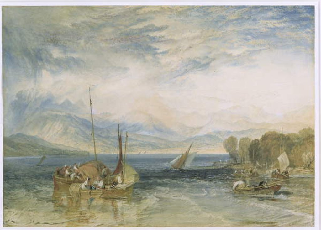 Detail of Windermere, 1821 by Joseph Mallord William Turner