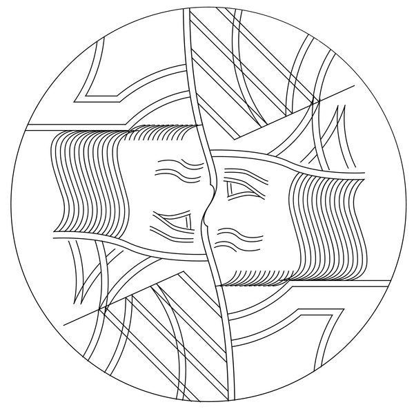 Detail of King, 2015 by Francois Domain