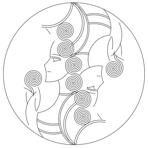 Detail of Queen, 2015 by Francois Domain