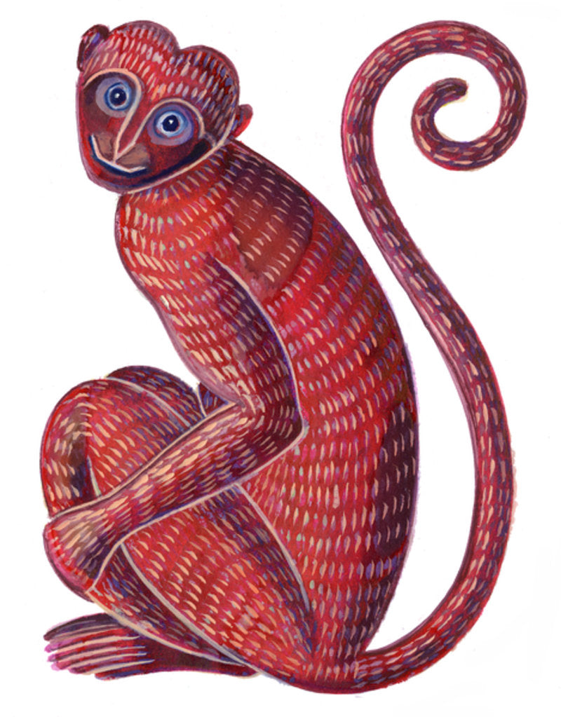 Detail of Monkey, 1996 by Jane Tattersfield