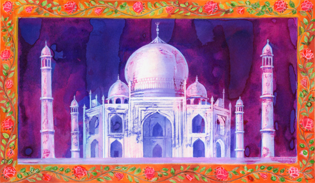 Detail of Taj Mahal, 1998 by Jane Tattersfield