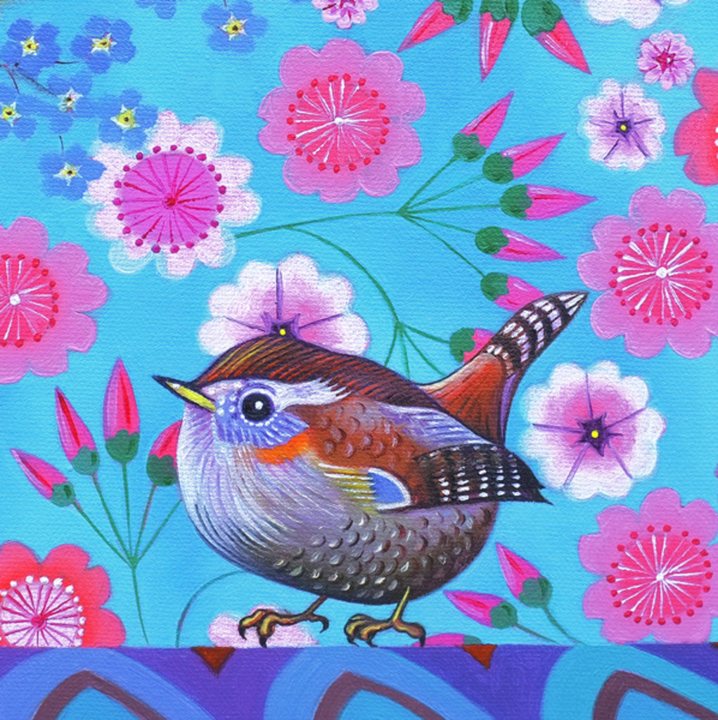Detail of Wren, 2016 by Jane Tattersfield