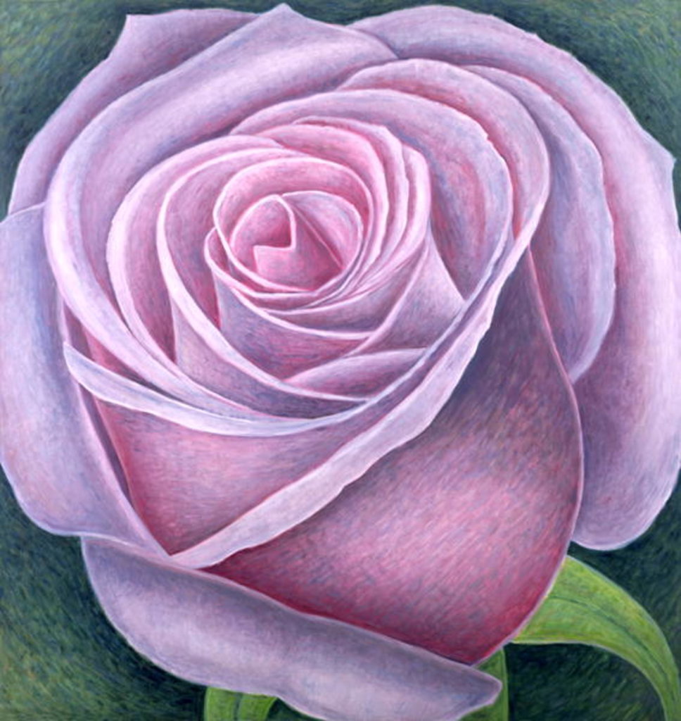 Detail of Big Rose, 2003 by Ruth Addinall