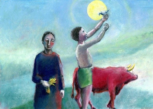 Detail of A Good Harvest, 2004 by Gigi Sudbury