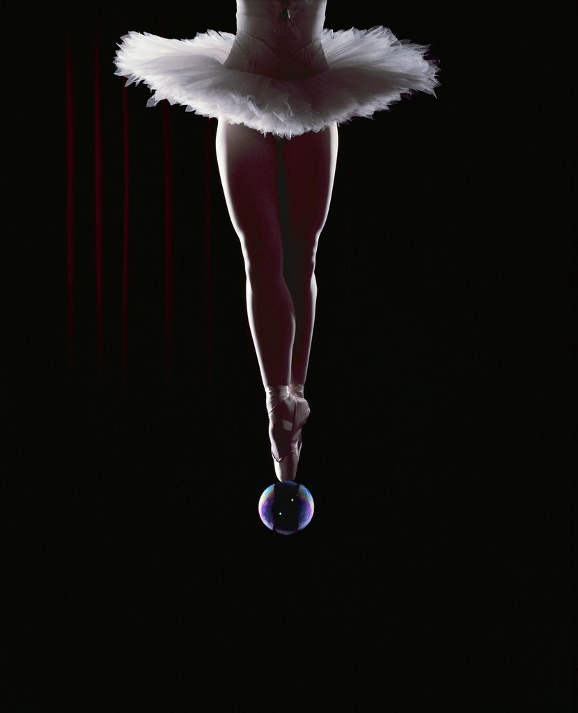Detail of Ballerina Balancing on a Bubble by Anonymous