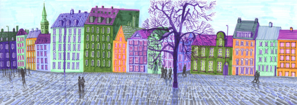 Detail of Copenhagen, 2017 by Charlotte Orr