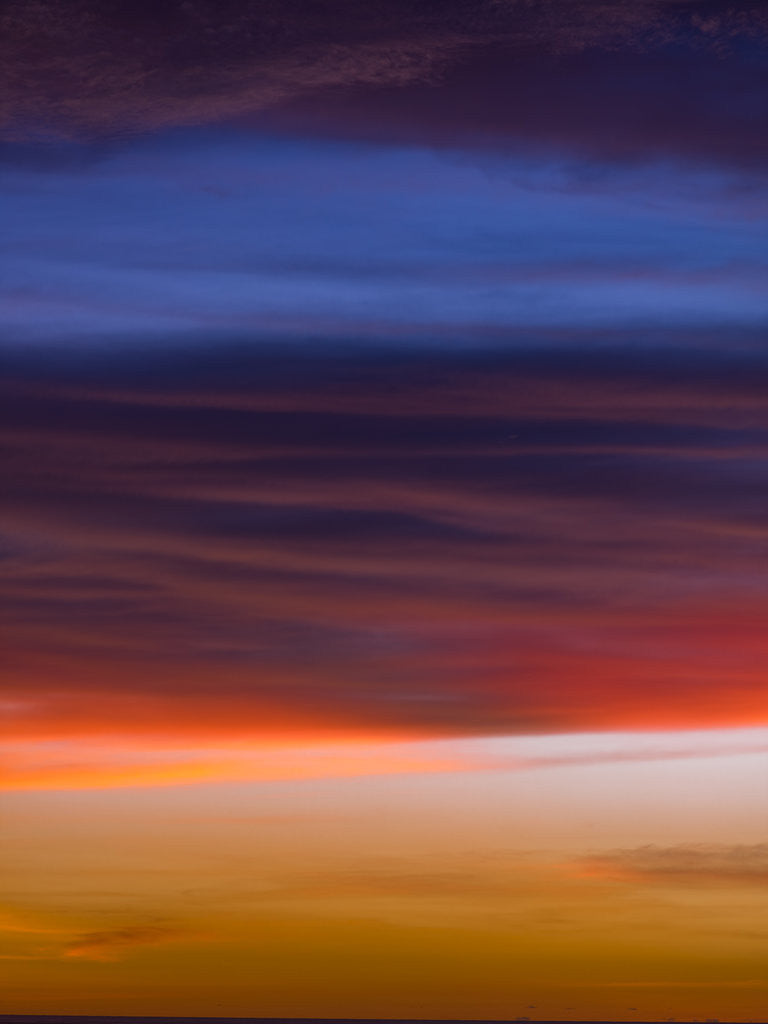 Detail of Malaysia Sunset Clouds - Left by Assaf Frank