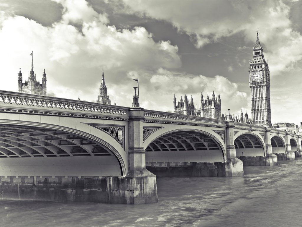Detail of Westminster bridge by Assaf Frank