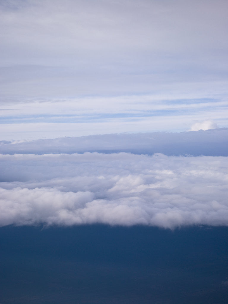 Detail of Clouds, aerial view by Assaf Frank