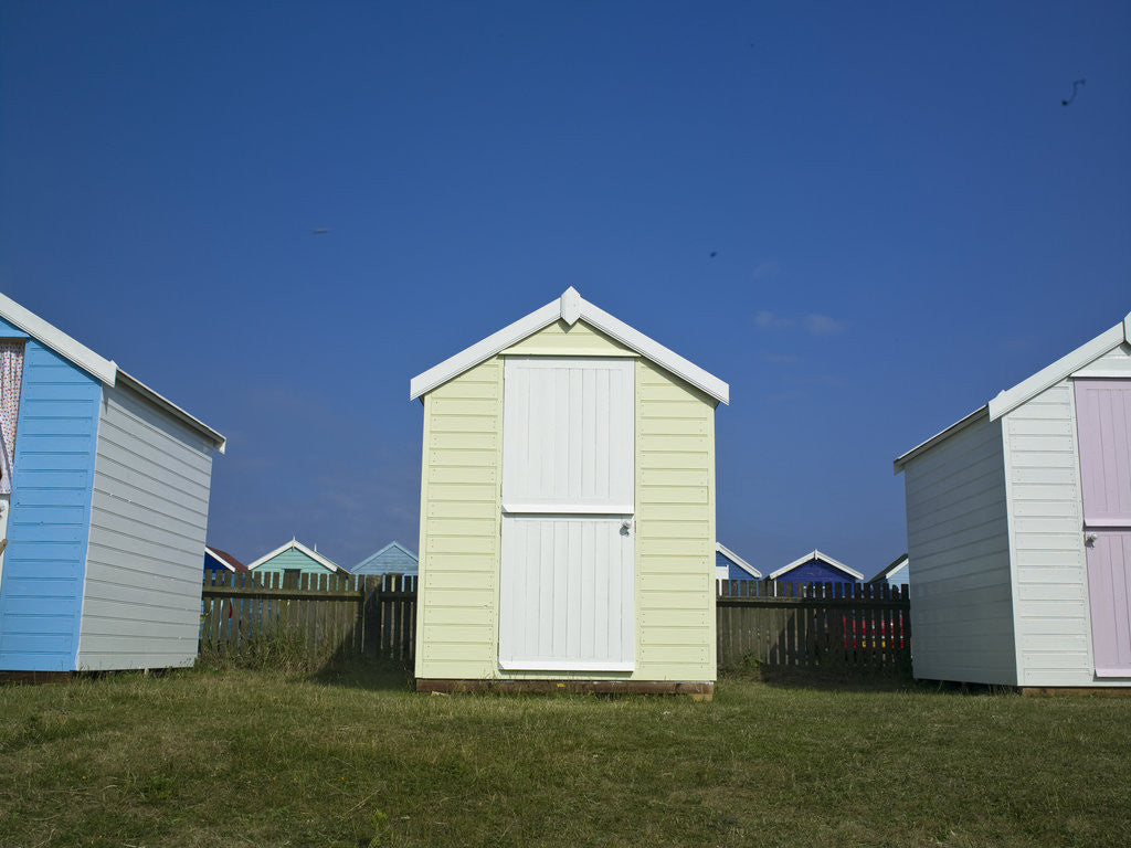 Detail of Beach Huts by Assaf Frank
