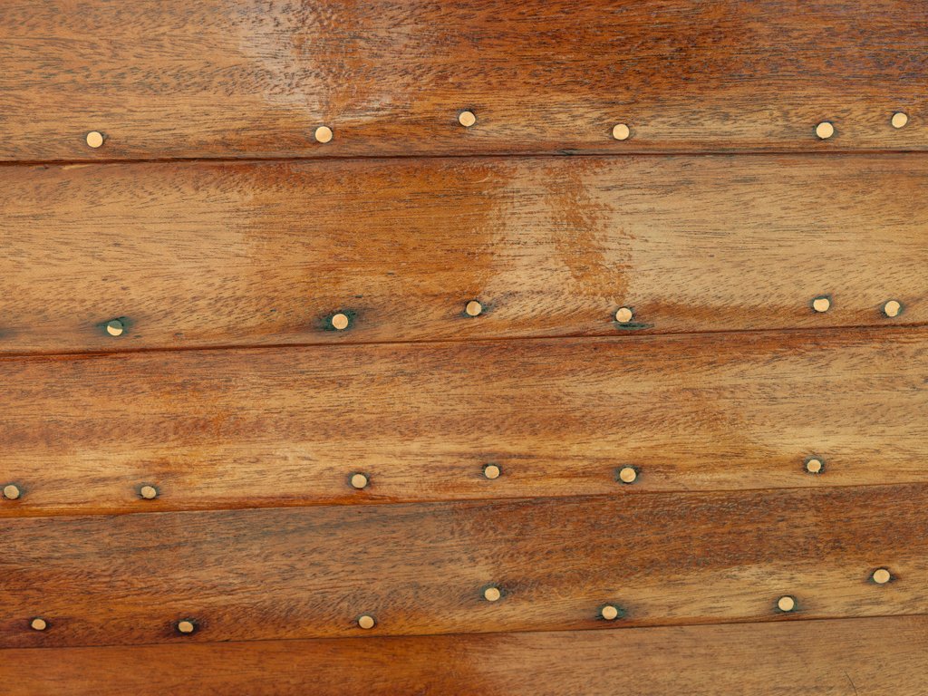 Detail of Boat Surface by Assaf Frank