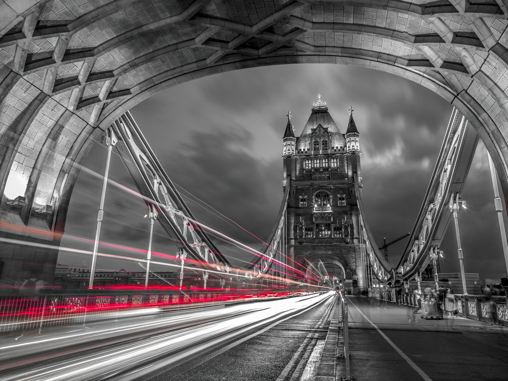 Detail of Tower bridge, London by Assaf Frank